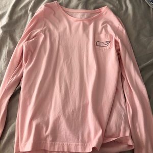 PINK VINEYARD VINES LONGSLEEVE TSHIRT